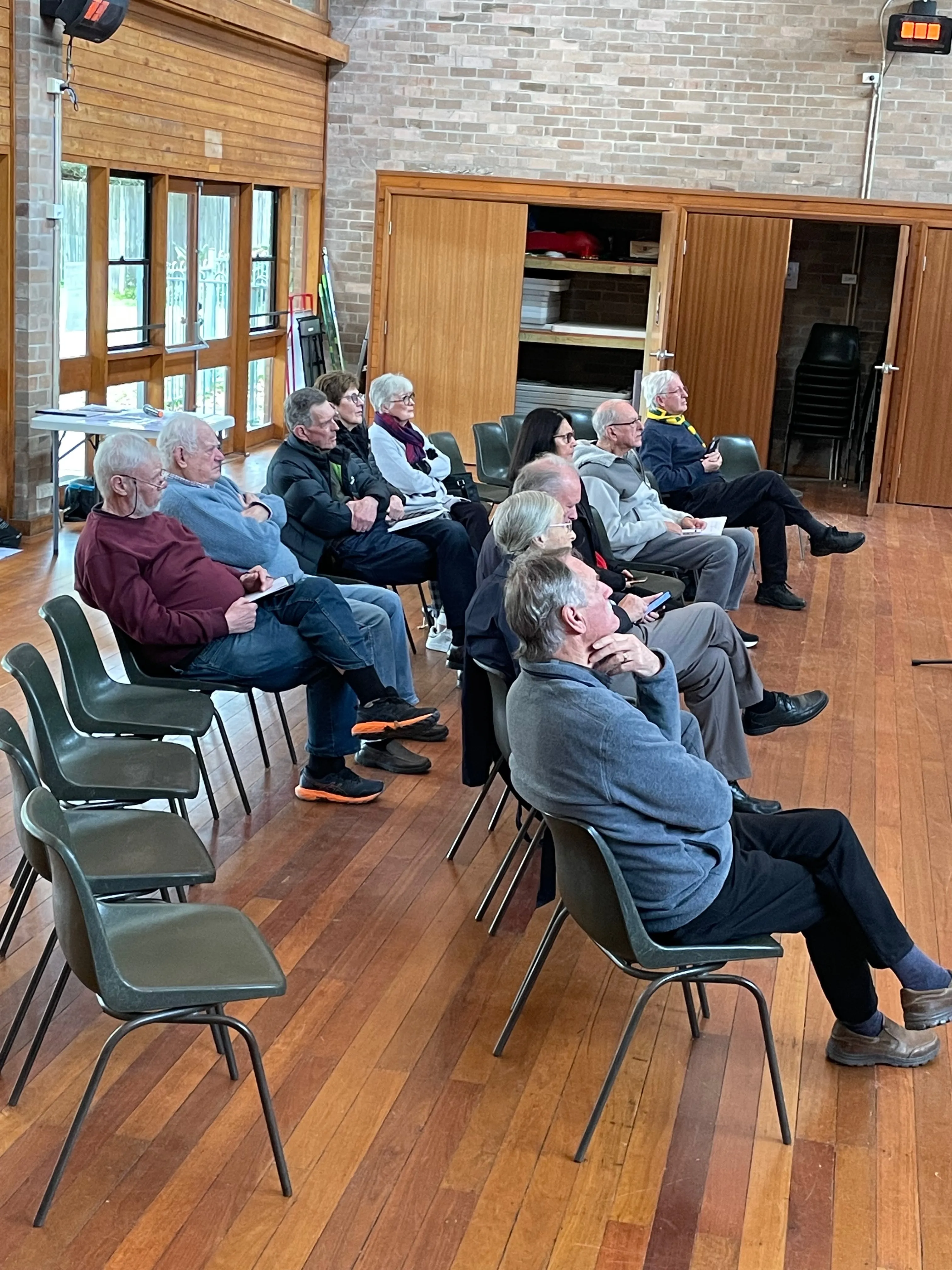 Attendees to the meeting